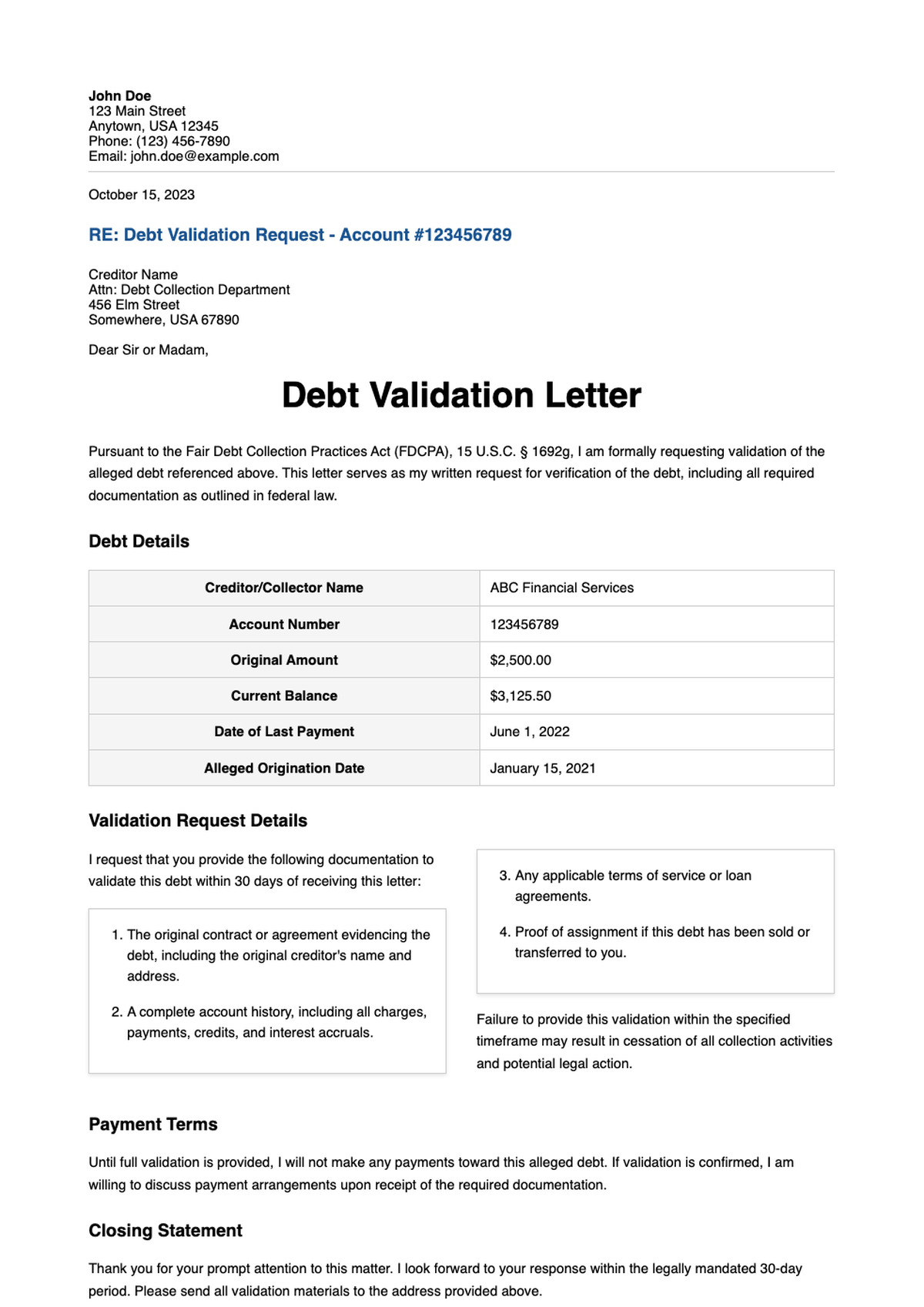Infographic tips for sending a Pay for Delete letter with step by step guidance and visual_variant_2